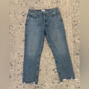 Agolde Light Blue Ankle Jeans